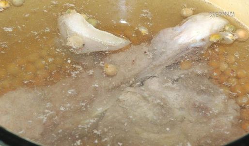 суп гороховый , любимый