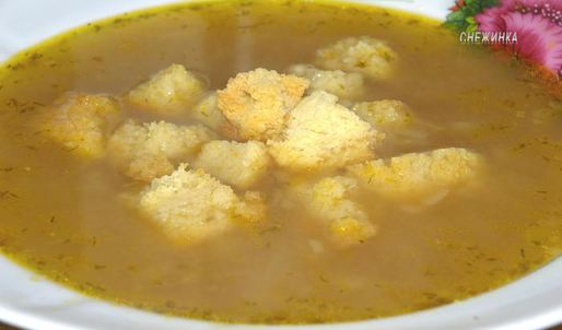 суп гороховый , любимый