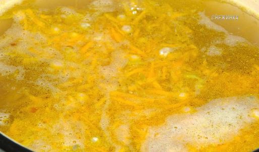 суп гороховый , любимый