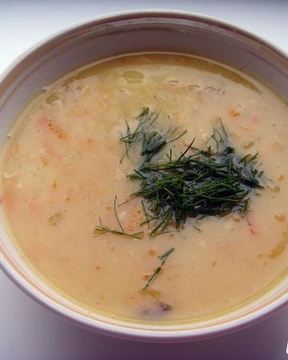 Суп гороховый с курицей