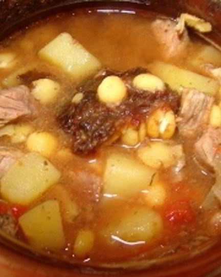 Рецепт супа горохового в горшочке