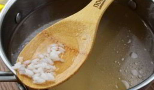 суп из шпината и бараньего гороха