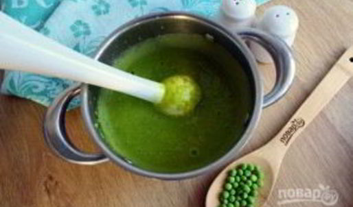 суп из зеленого гороха