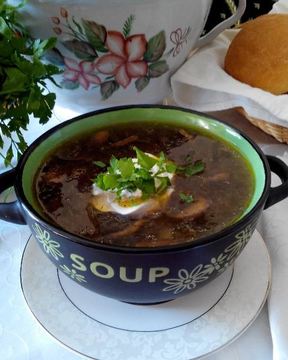 Грибной суп в мультиварке