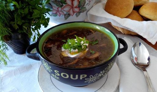 грибной суп в мультиварке