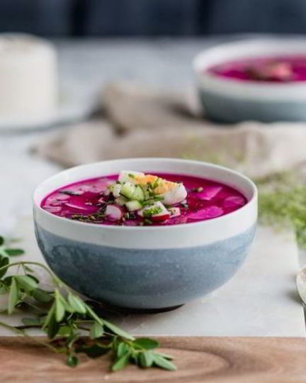 Рецепт холодника из свеклы на воде