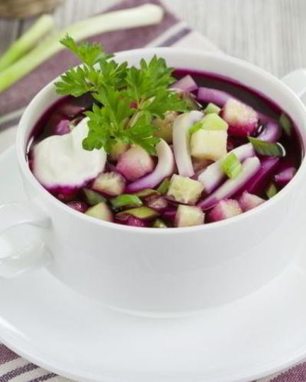 Рецепт холодника из свеклы