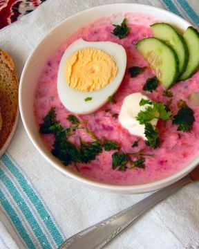 Холодник на кефире