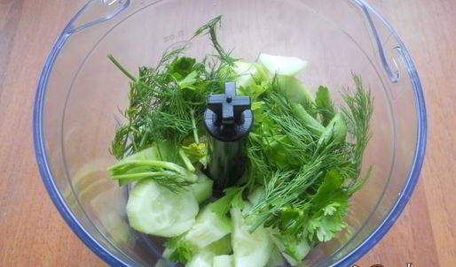 холодный огуречный суп