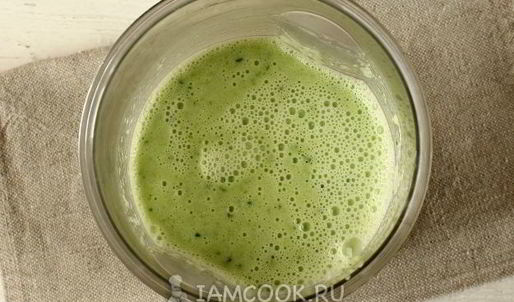 холодный суп из огурца и цуккини