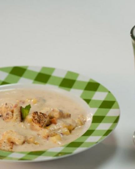 Рецепт холодного супа из персиков