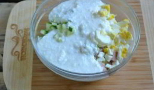 холодный суп на кефире