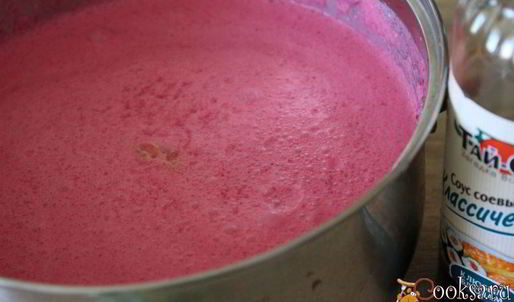 холодный свекольный суп