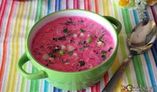 холодный свекольный суп