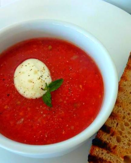 Рецепт холодного томатного супа