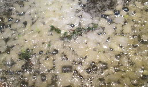 крем-суп с равиоли