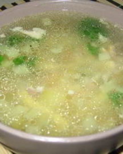 Рецепт куриного супа с домашней лапшой