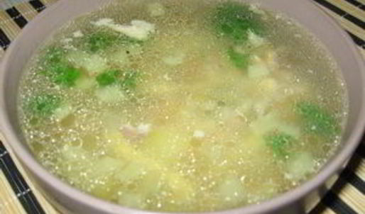 куриный суп с домашней лапшой