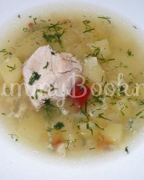 Куриный суп Волна из мультиварки