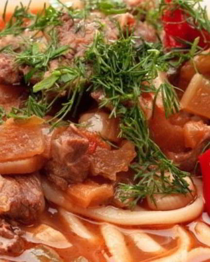 Рецепт лагмана из свинины