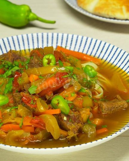 Рецепт лагмана с говядиной