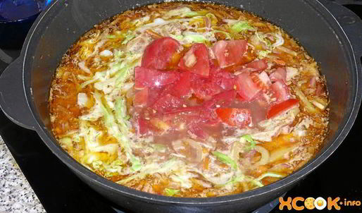 лагман с курицей