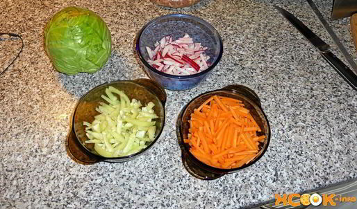 лагман с курицей