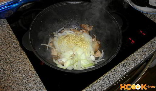 лагман с курицей