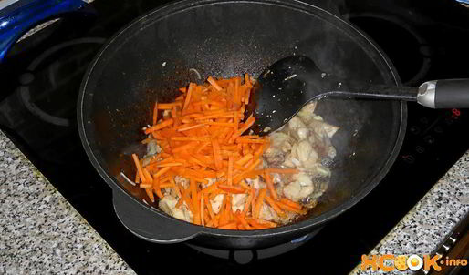 лагман с курицей