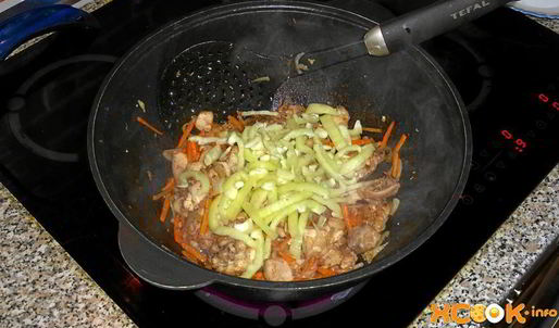 лагман с курицей