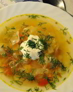 Легкий капустный супчик