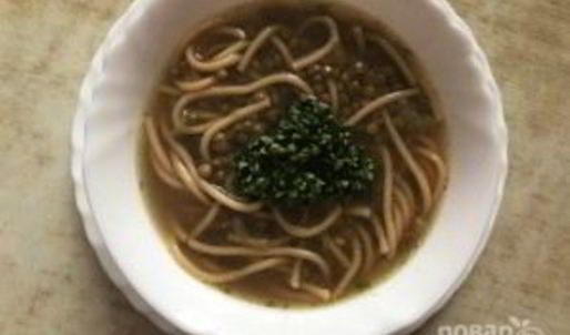 ливанский чечевичный суп