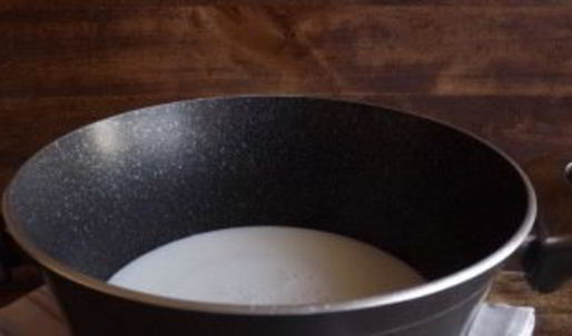 молочный суп с клецками