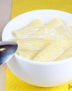 Молочный суп с макаронами