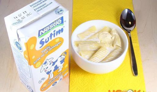 молочный суп с макаронами