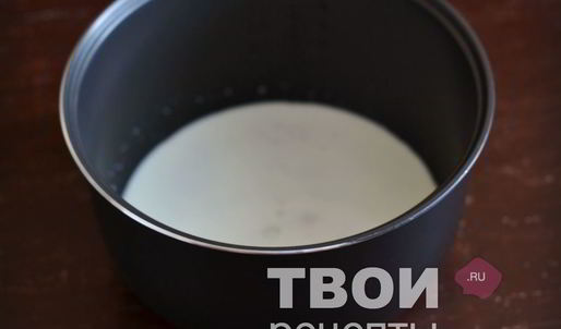 молочный суп в мультиварке