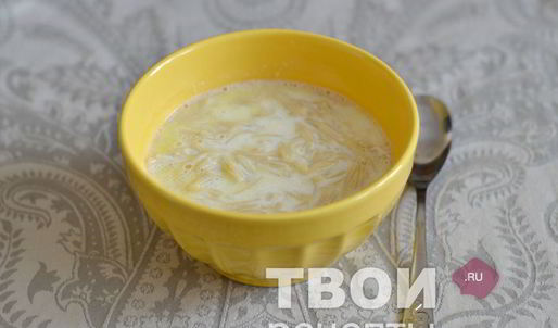 молочный суп в мультиварке