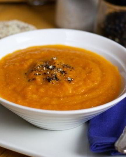 Рецепт морковна-имбирного суп