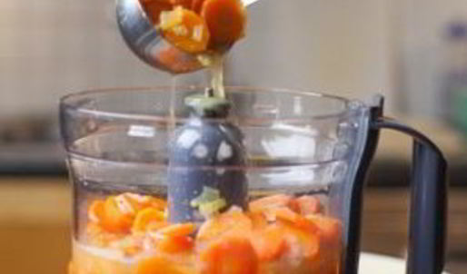 морковно-имбирный суп