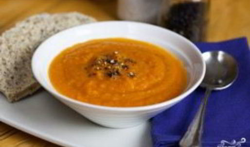 морковно-имбирный суп