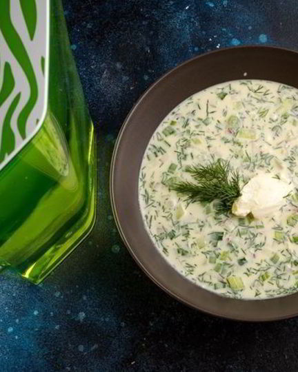 Рецепт летней окрошки на воде