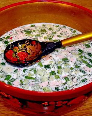 Окрошка для похудения