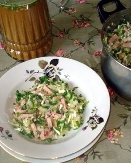 Рецепт окрошки на березовом соке