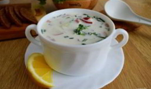 окрошка на майонезе