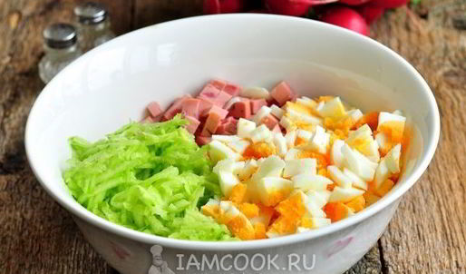 окрошка на минералке с майонезом