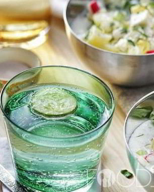 Окрошка на минералке