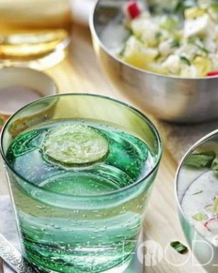 Рецепт окрошки на минералке