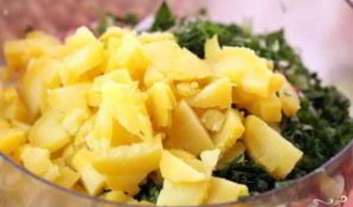 окрошка на минеральной воде