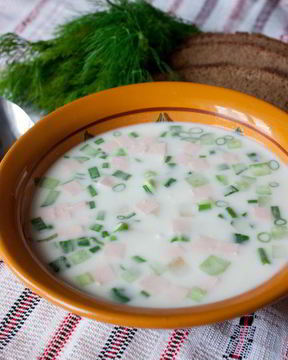 Окрошка на тане