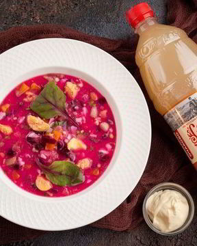 Окрошка овощная